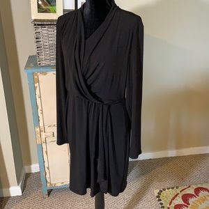 Victoria's Secret Black Long Sleeve Dress